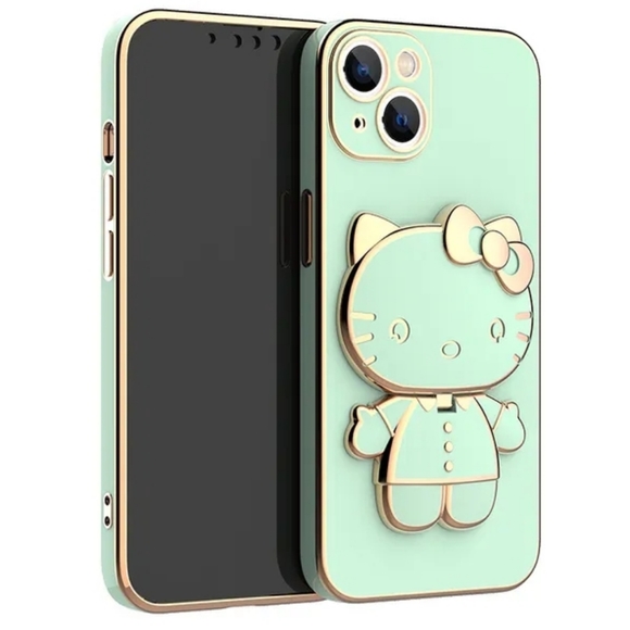 ROSE GOLD NOW AVAILABLE! Hello Kitty Mirror Phone Stand - Picture 16 of 16